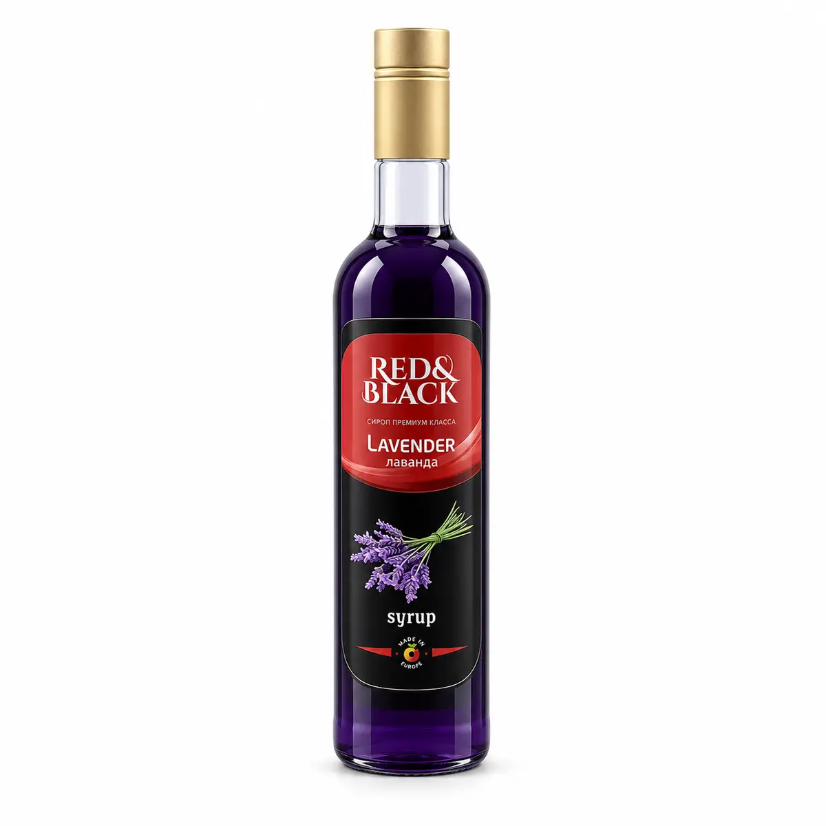 Сироп Лаванда 0,7 л (0,9 кг) Red&Black