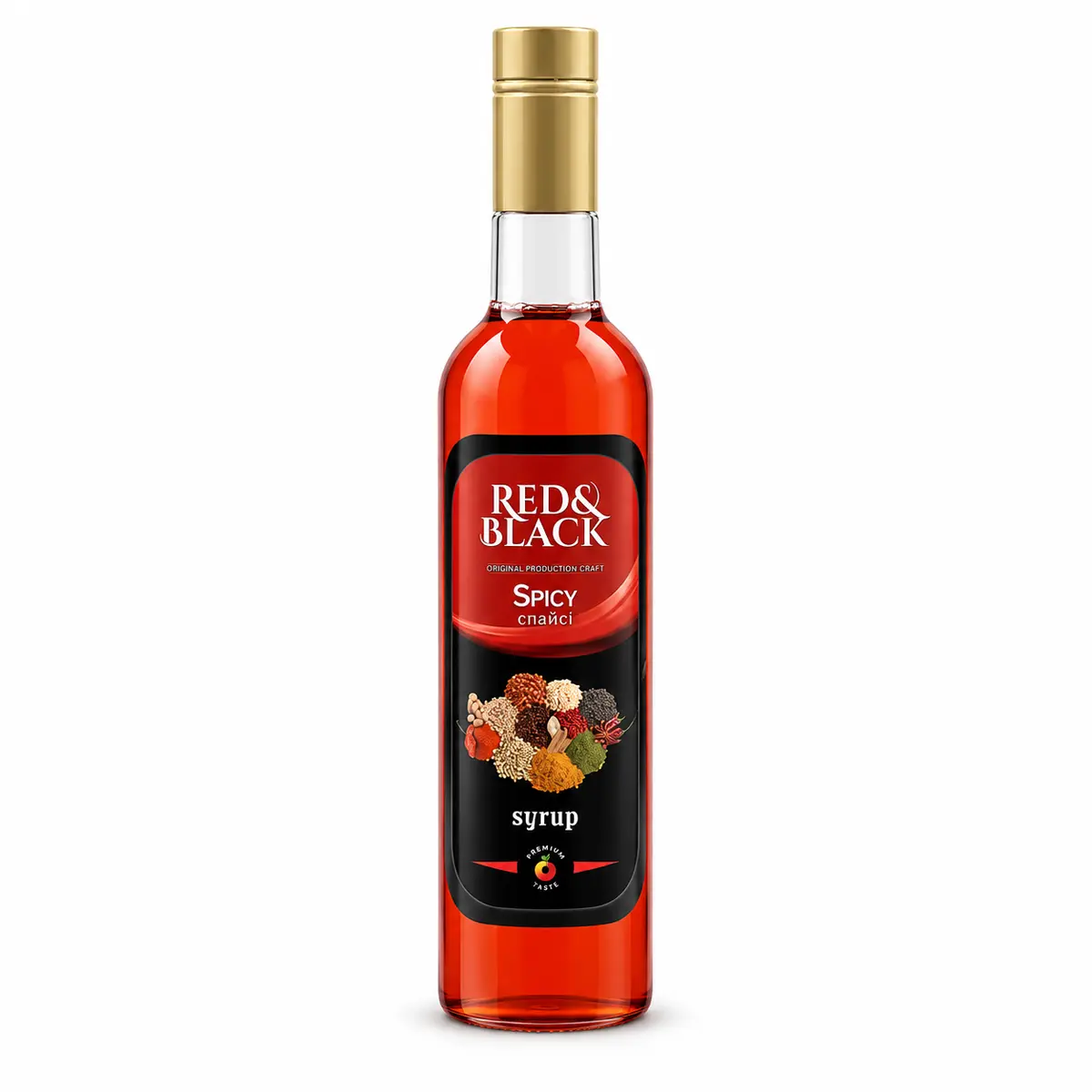 Сироп Спайсі 0,7 л (0,9 кг) Red&Black
