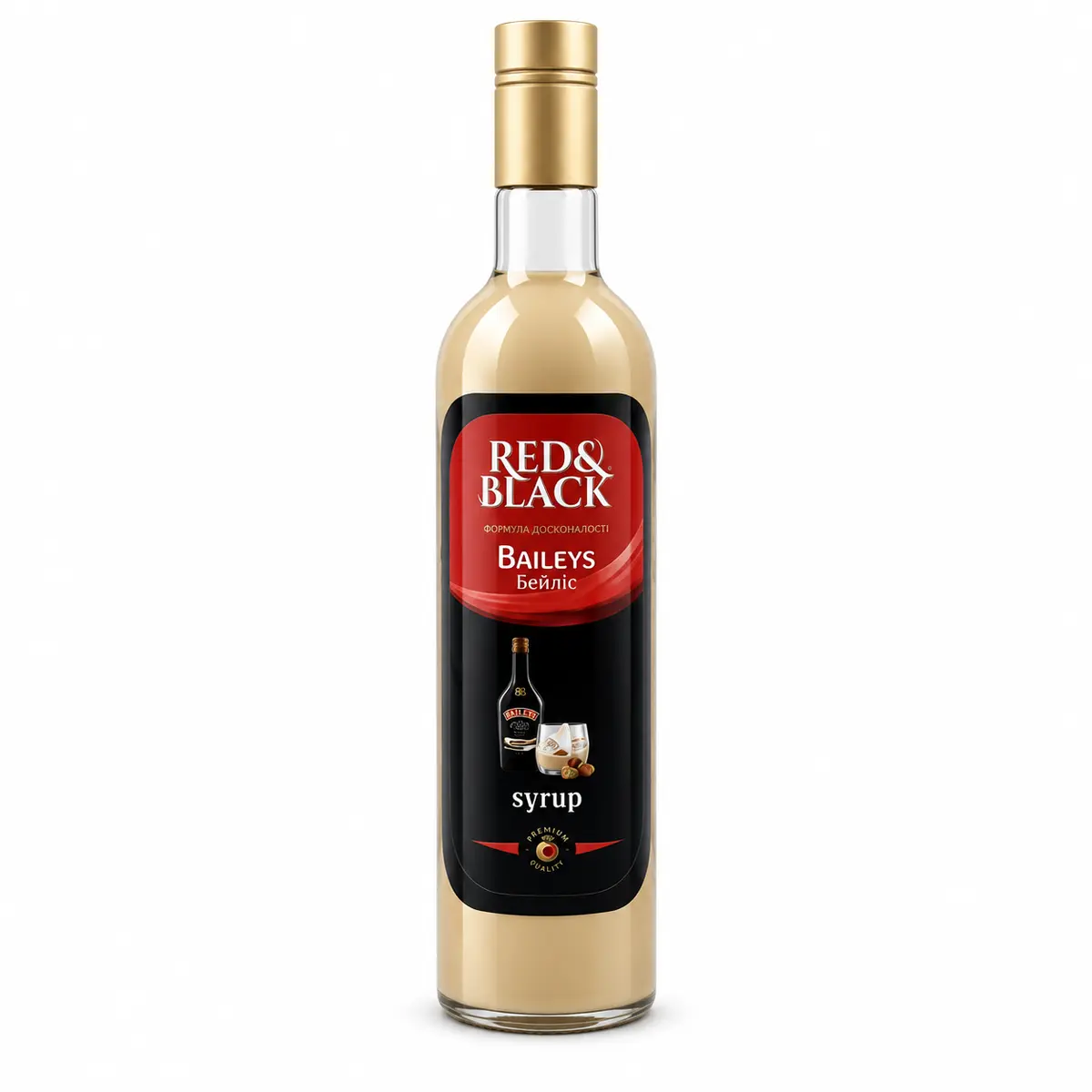 Сироп Бейліс Red&Black 0,7 л у скляній пляшці