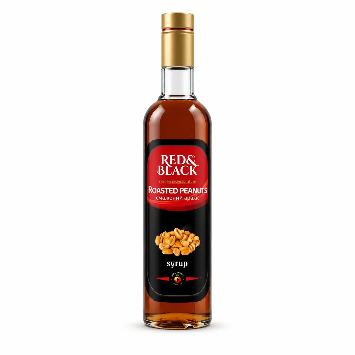 Сироп Смажений арахіс Red&Black 0,7 л