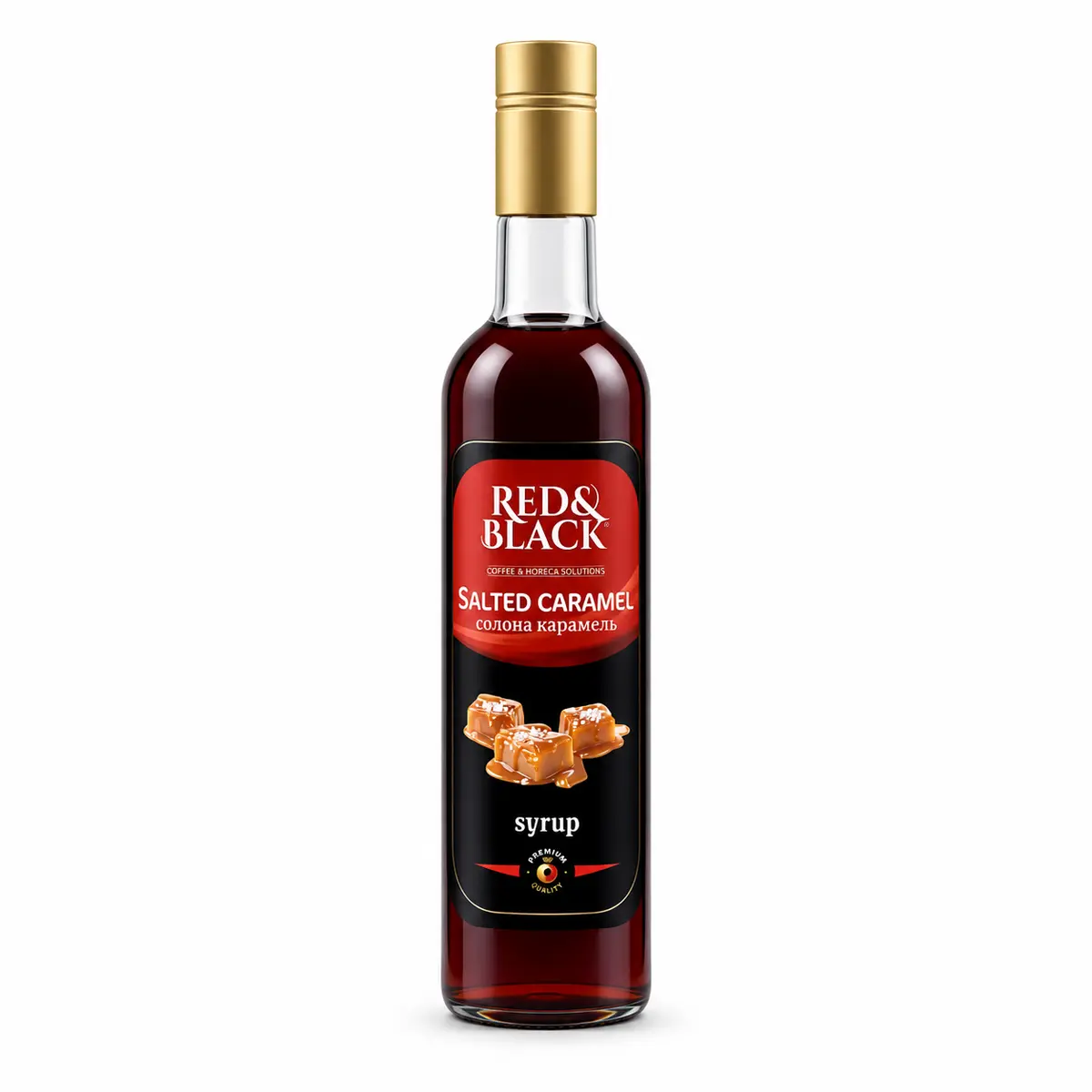 Сироп Солона Карамель 0,7 л (0,9 кг) Red&Black
