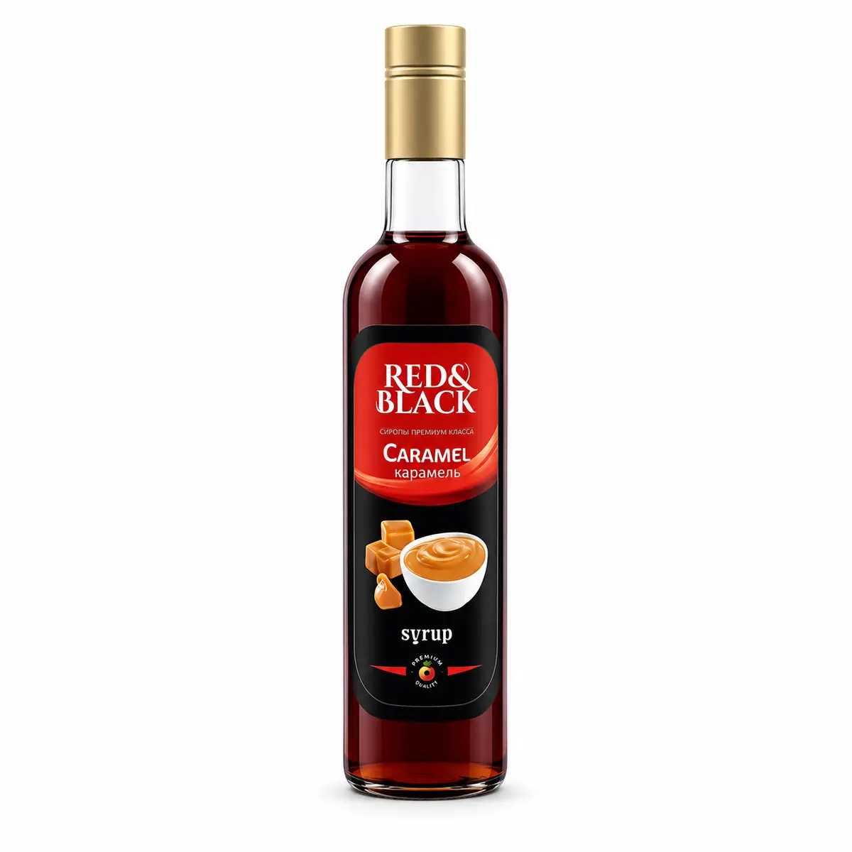 Сироп Карамель 0,7 л (0,9 кг) Red&Black