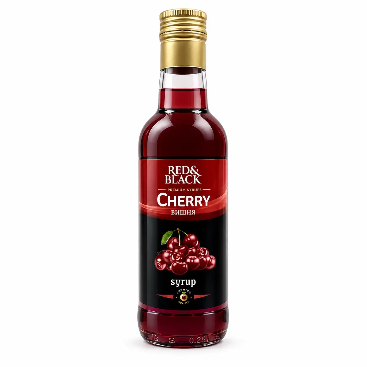 Сироп Вишня 0,25 л Red&Black