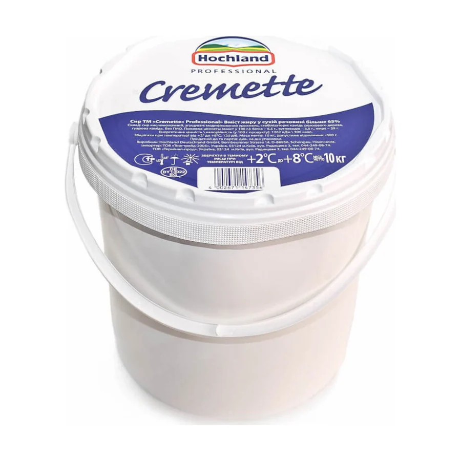 Крем-сир вершковий Cremette 10 кг